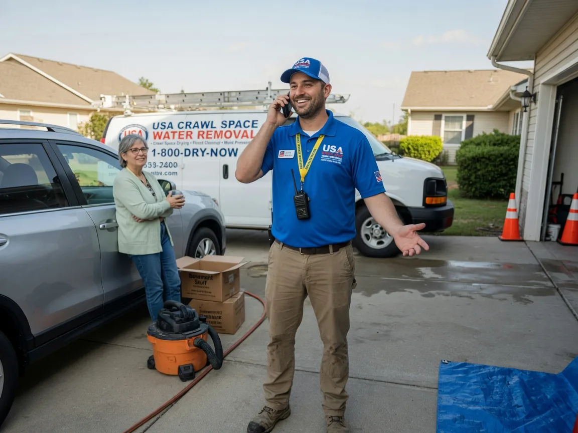 Crawl Space Water Removal Lexington, AL FAQs